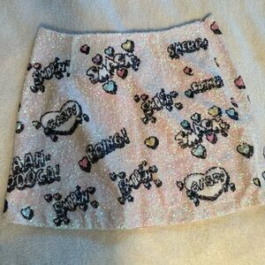 Betty & Veronica by Rachel Antonoff Sequin Mini Skirt